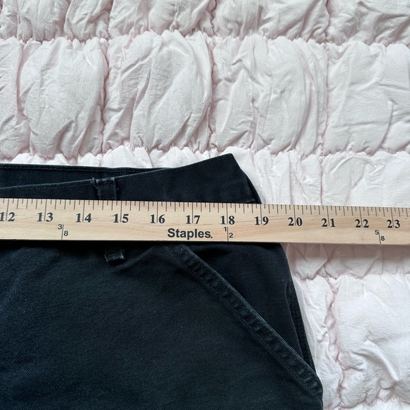 Vintage Carhartt B11 Black Work Pants Men’s 38x32 Baggy Faded - Picture 4 of 8